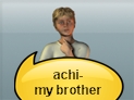 screenshot of achi (my brother)