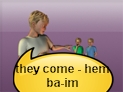 screenshot of ba (came, approached)