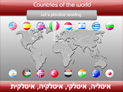 screenshot of Countries of the World: Part A
